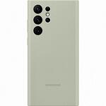 Оригинален силиконов калъф за Galaxy S22 Ultra S908 Silicone Cover Olive Green EF-PS908TMEGWW
