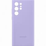 Оригинален силиконов калъф за Galaxy S22 Ultra S908 Silicone Cover Lavender EF-PS908TVEGWW