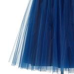 Midi Tulle Skirt Verne Classic dark blue