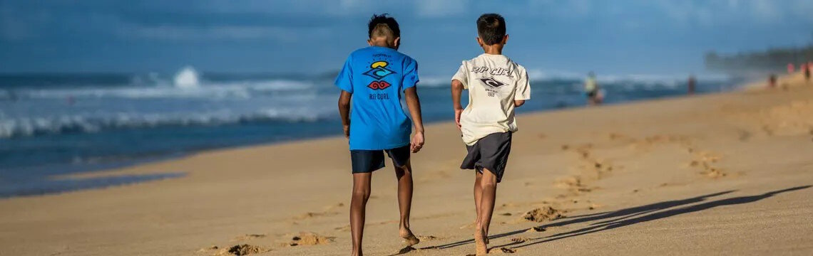 Детски бански костюми за момичета и момчета от Rip Curl и Sportbox.bg