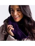 CABLE SCARF  P212-BLACKBERRY  O/S