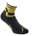 ЧОРАПИ ЗА БЯГАНЕ Trail Running Socks Black/Yellow