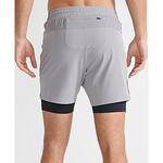 DOUBLE LAYER SHORT-FROST GREY-L