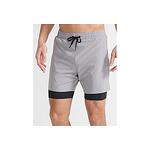 DOUBLE LAYER SHORT-FROST GREY-L