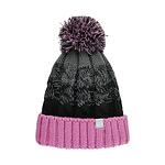 Зимна шапка Color Kids Hat, melange knit, waterproof Opera Mauve