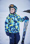 Ски яке Color Kids Ski jacket AOP, AF 10.000 Festival Fuchsia