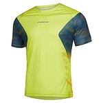 Тениска La Sportiva Pacer T-Shirt M Lime Punch/Storm Blue