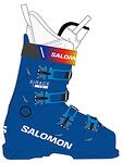 СКИ ОБУВКИ Salomon ALP. BOOTS S/RACE 70 Race B/Wh/Process B