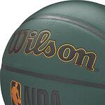 Баскетболна топка Wilson NBA FORGE PLUS BSKT FOREST GREEN SZ7