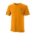 Тениска Wilson M KAOS RAPIDE SMLS CREW KOI ORANGE