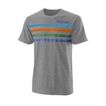 Тениска Wilson M SLAMS TECH TEE HEATHER GR