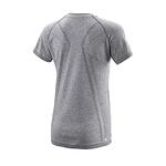 Тениска Wilson W PWR SMLS CREW DK GREY