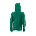 Спортно горнище Wilson W TEAM II FZ HOODY TEAM GREE