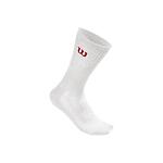 Чорапи за тенис на корт Wilson M CREW SOCK 3PR/PK Wh OSFA