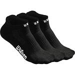ЧОРАПИ ЗА ТЕНИС Wilson W NO SHOW SOCK 3PR/PK Bk OSFA