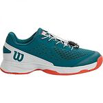 Тенис маратонки Wilson RUSH PRO JR 4.0 QL Blue Coral/Wh/Fiest