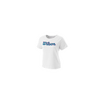 Тениска Wilson SCRIPT ECO CTN TEE W Wh
