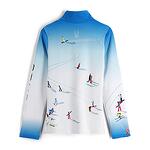 Дамско Спортно горнище Spyder W  ZIP T-NECK BIRDS EYE COLLEGIATE