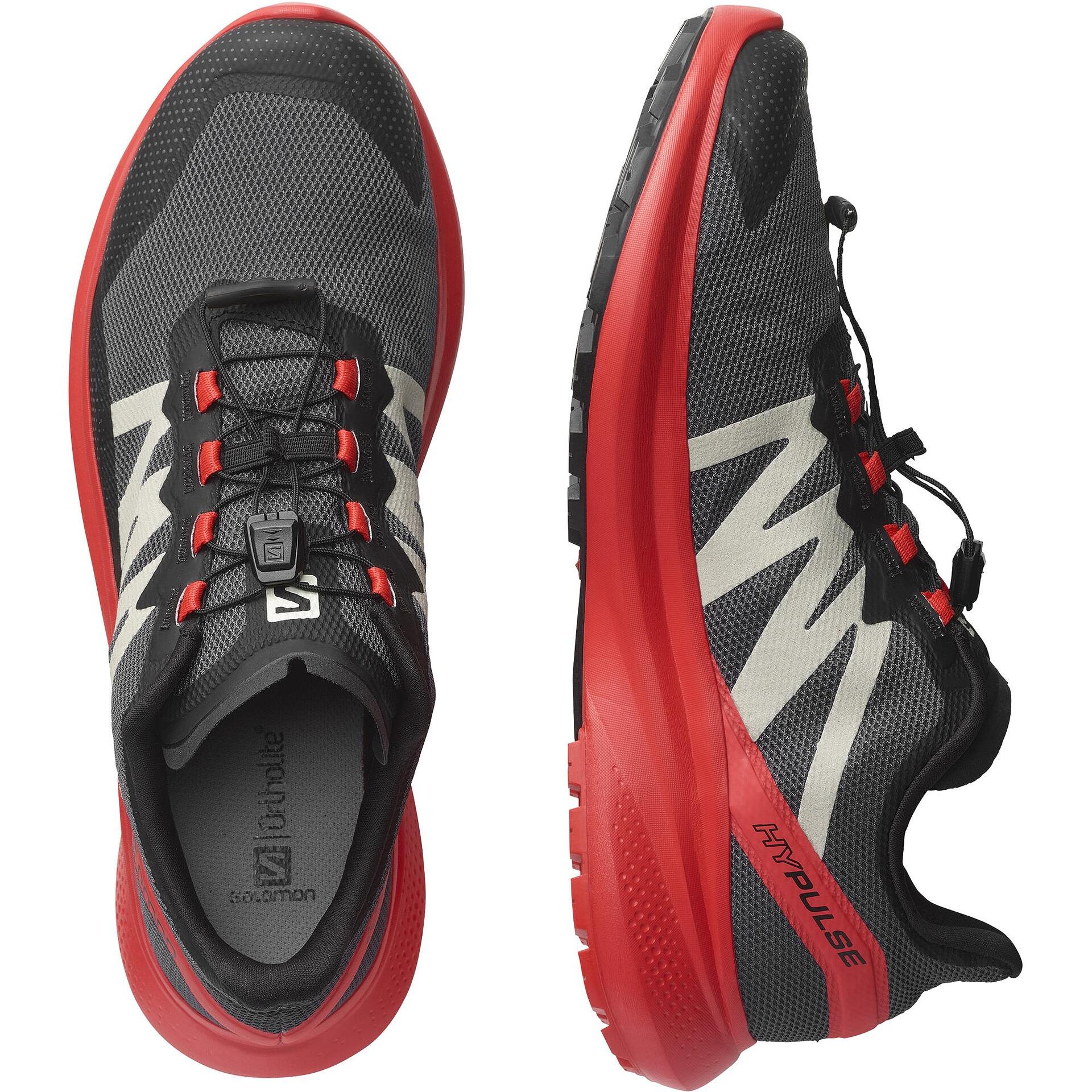 Обувки за бягане Salomon SHOES HYPULSE Magnet/Poppy Red/Black