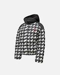 Дамско ски яке Perfect Moment W Moment puffer print houndstooth - black/snow white