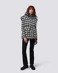 Дамски елек Perfect Moment W Over size vest ii houndstooth - black/snow white