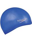 Шапка за плуване Speedo MOULDED SILC CAP AU BLUE/SILVER