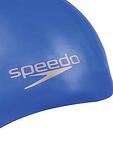 Шапка за плуване Speedo SILC MOUD CAP AU BLUE
