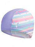 Детска Шапка за плуване Speedo PRINTED POLYESTER CAP - PINK/PURPLE