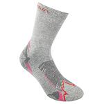 Чорапи За Туризъм La Sportiva X-Cursion Socks Grey/Cherry Tomato