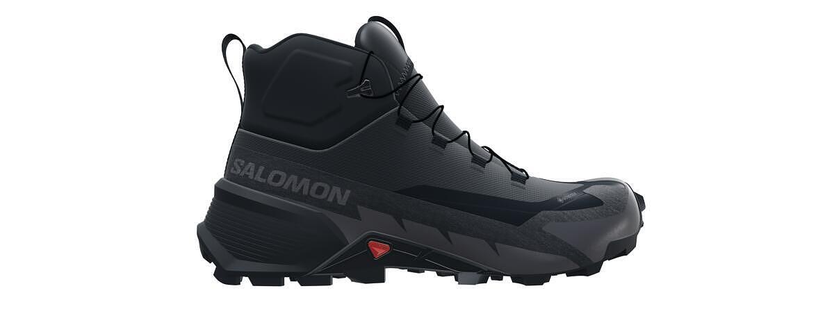 Трисезонни мъжки туристически обувки Salomon Cross Hike 2 Mid GTX M Gore-Tex Black Magnet