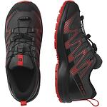 Детски Обувки за бягане Salomon SHOES XA PRO V8 CSWP J Magnet/Black/PoRd