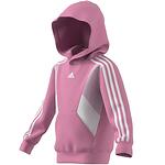 Детско Спортно горнище Adidas LK CB FL HD BLIPNK CLPINK WHITE bliss pink