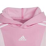 Детско Спортно горнище Adidas LK CB FL HD BLIPNK CLPINK WHITE bliss pink