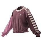 Дамско Спортно горнище Adidas W 3S CR SWT PNKSTR SHARED BLIPNK pink strata