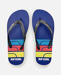 Мъжки Джапанки Rip Curl Surf Revival Logo Open Toe Flip Flops