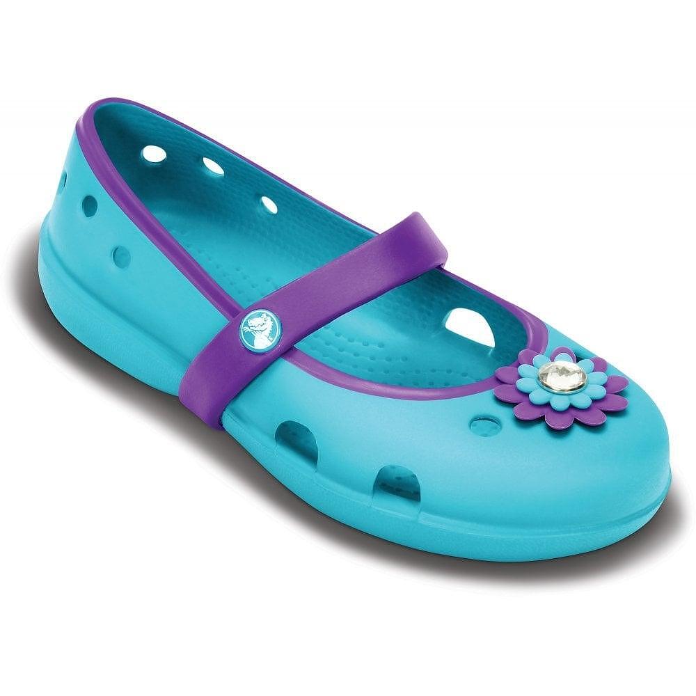 Crocs keeley charm discount flat