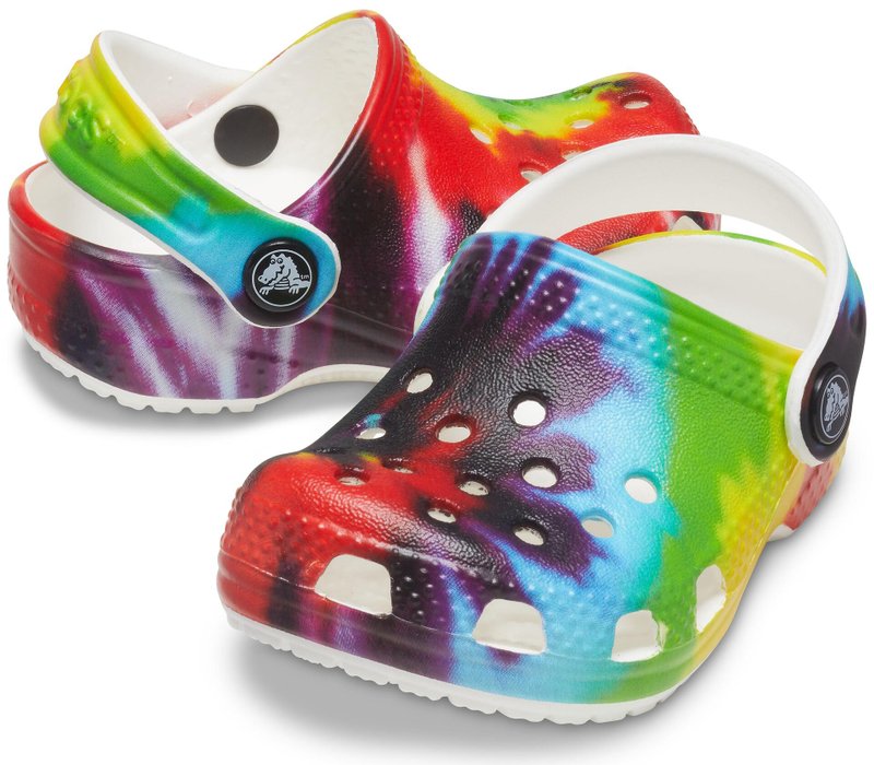 Детски Чехли Crocs Littles Graphic Clog (Infant) 207281 Multi 19 ...