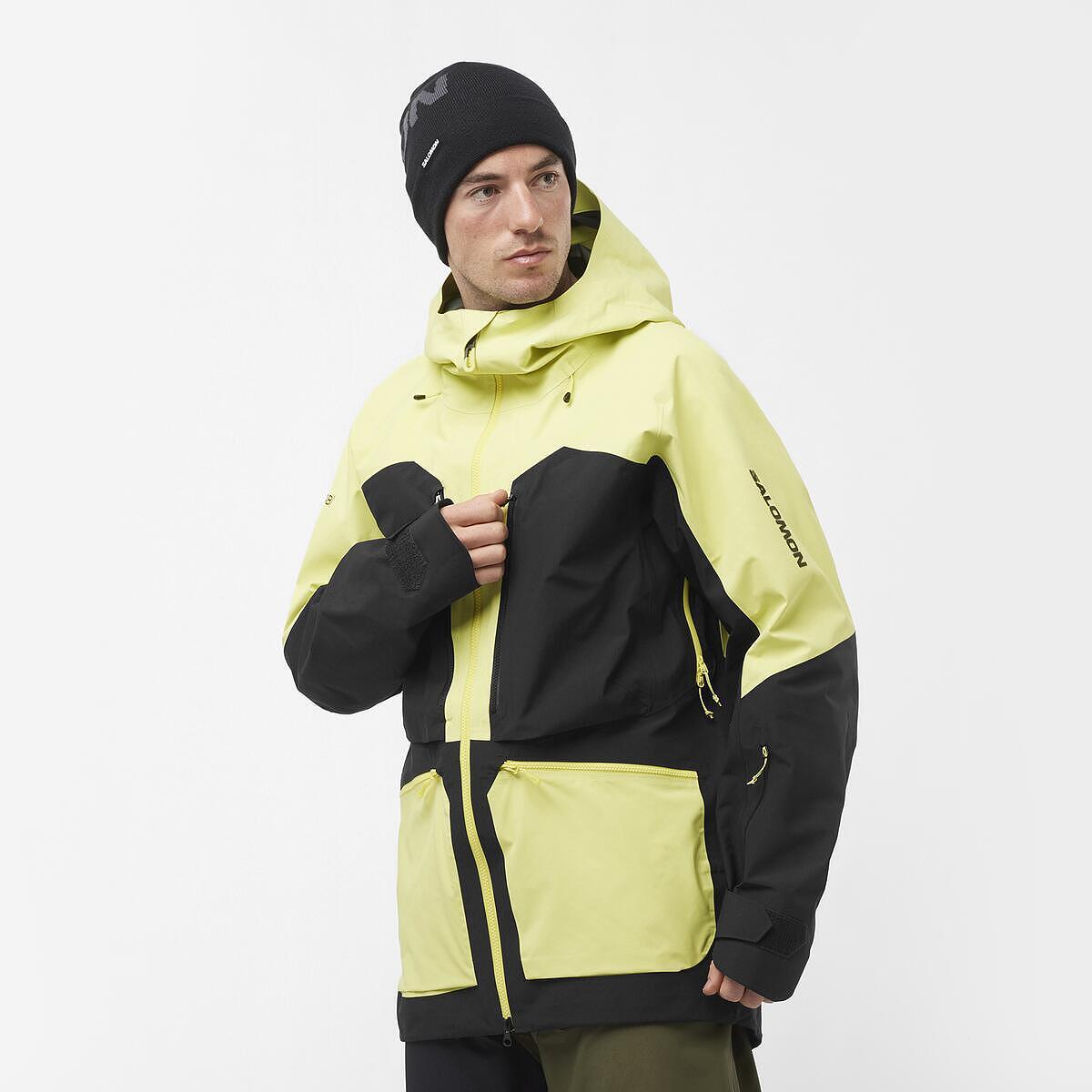 Salomon QST メンズ　スキー/スノーボードシェールジャケット　Mサイズ Salomon QST メンズ スキー/スノーボードシェールジャケット Mサイズ