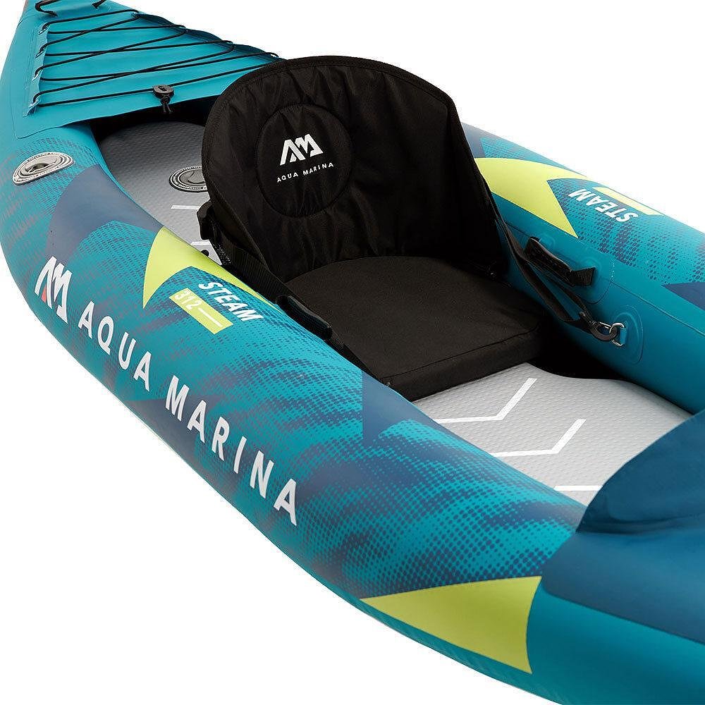 Sinking Inflatable Kayak Надуваем каяк Aqua Marina Steam Inflatable Kayak ST-312