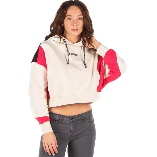 TRAIN CORE HOOD Oatmeal M