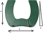 Подложка повдигаща Heel wedge