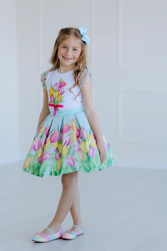 Блузка с лалета