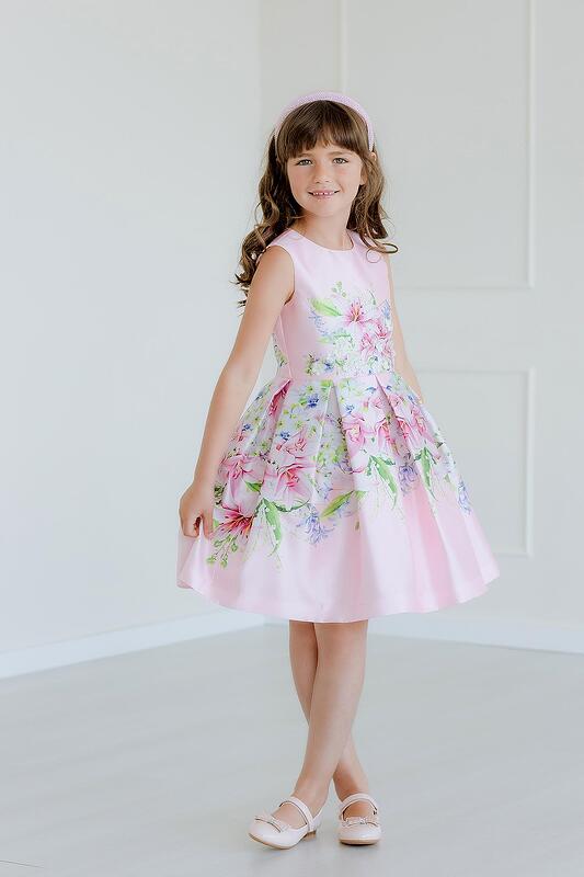 Рокля с лилиуми