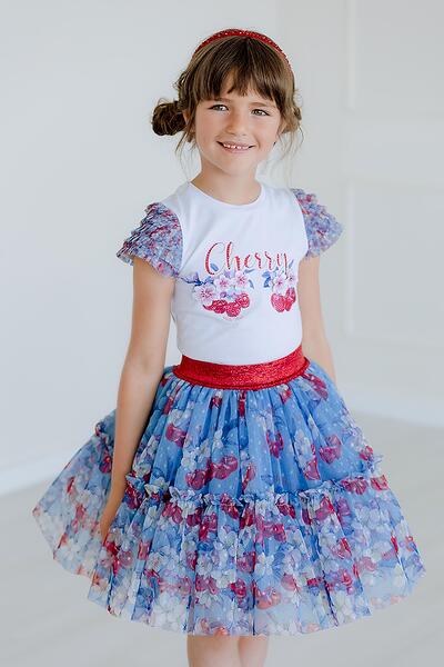 Блузка с черешки