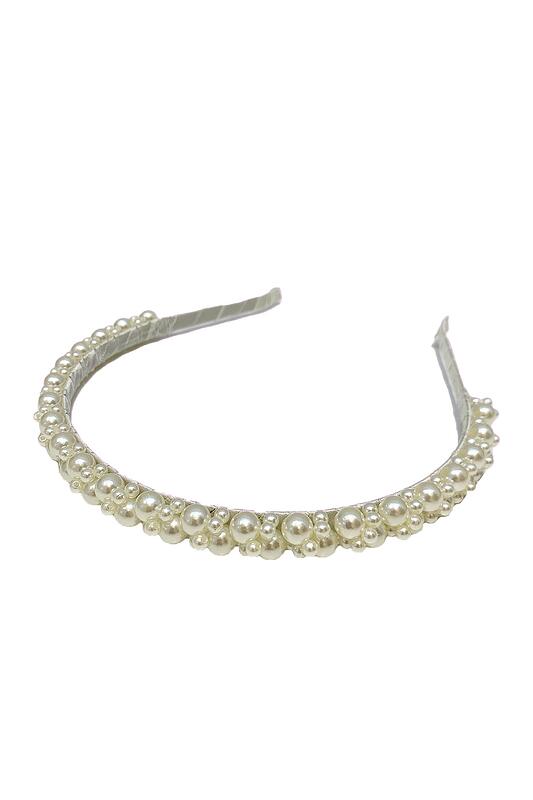 Диадема с перли