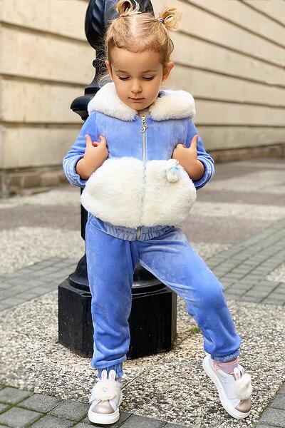 Спортен комплет в синьо