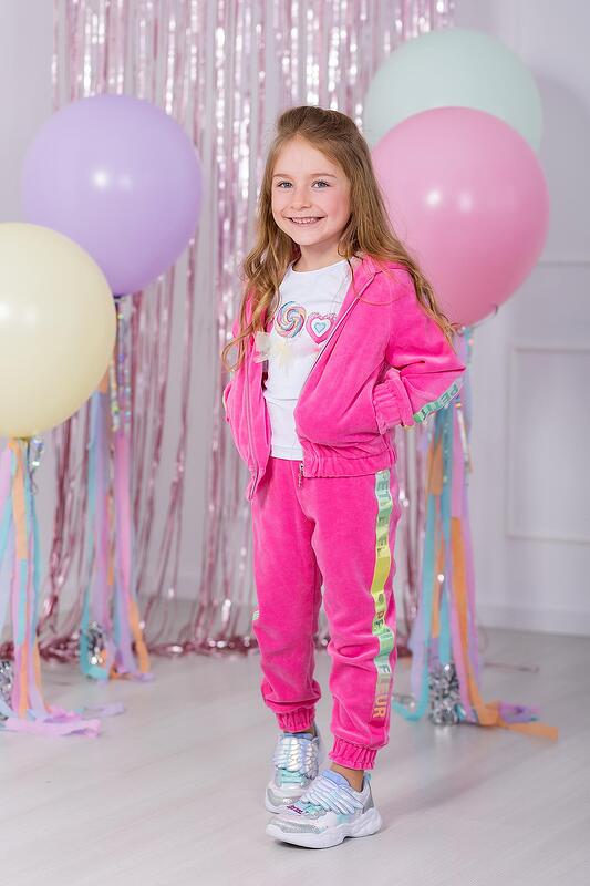 Спортен комплект в розово