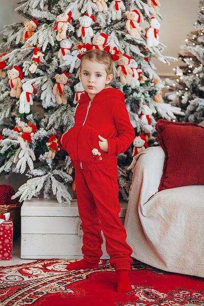 Спортен комплект в червено