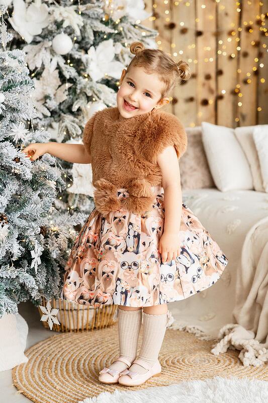 Рокля с кученца