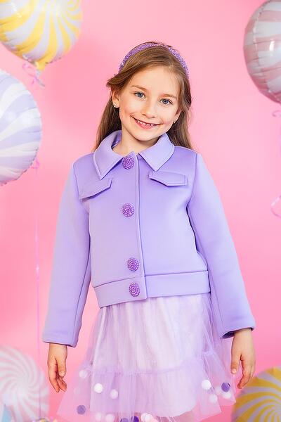 Яке в лилав цвят